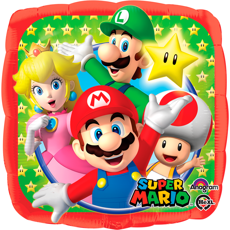 CUMPLEAÑOS MARIO BROS / SUPER MARIO BROS PARTY – Un dinosaurio en