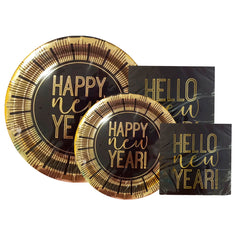 HNY Gold & Black